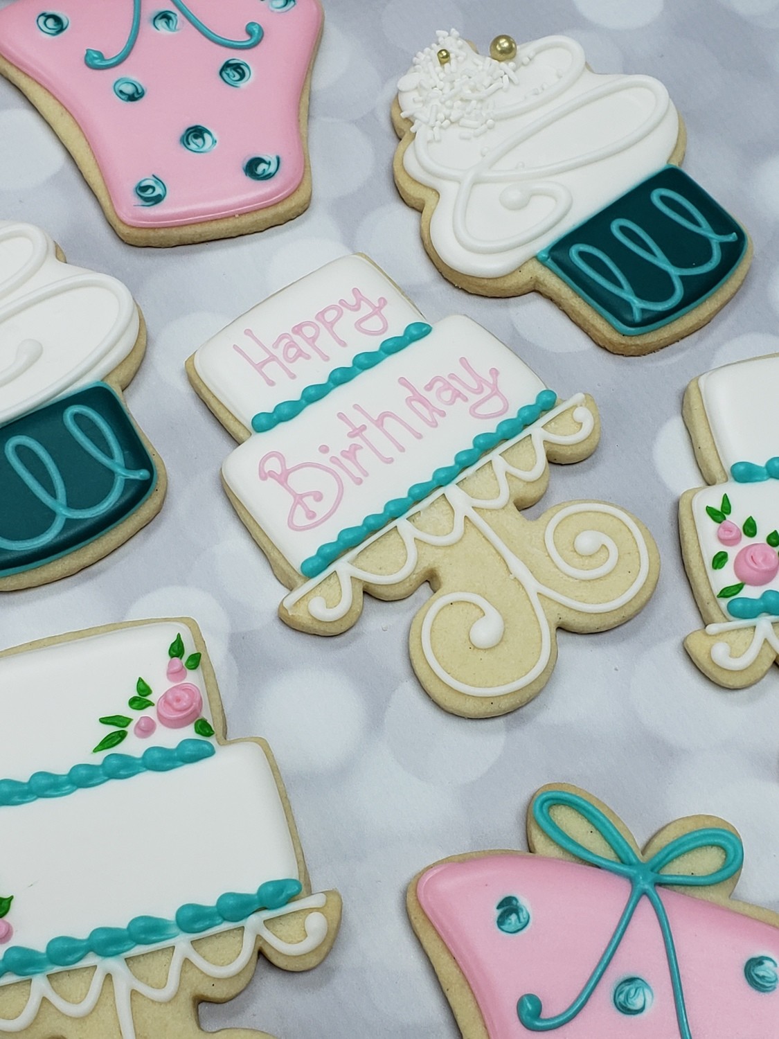 Birthday Celebration Sugar Cookies