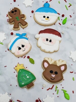 Mini Holiday Sugar Cookies