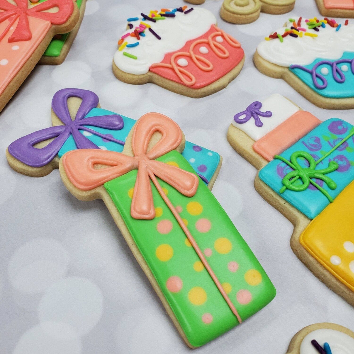 Birthday Celebration Sugar Cookies