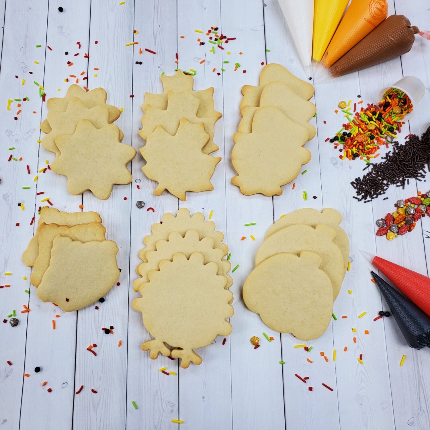 Decorate Your Own - Halloween/Fall Sugar Cookies