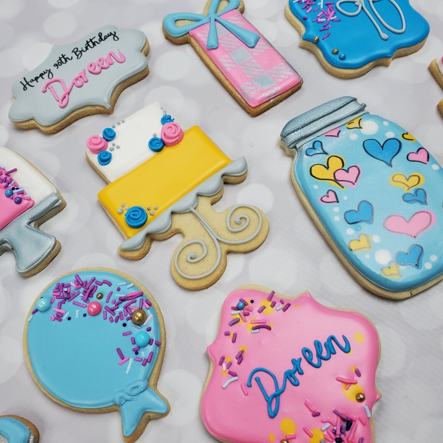 Birthday Celebration Sugar Cookies