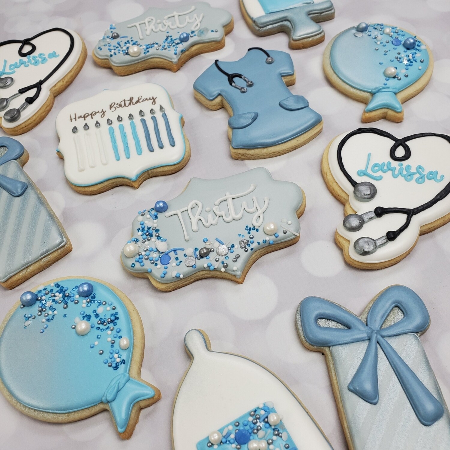 Birthday Celebration Sugar Cookies