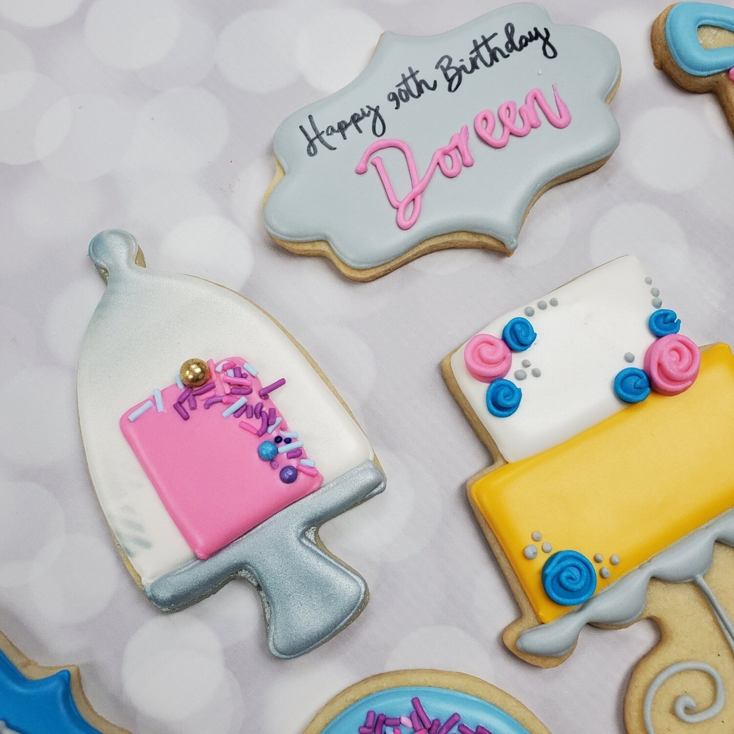 Birthday Celebration Sugar Cookies