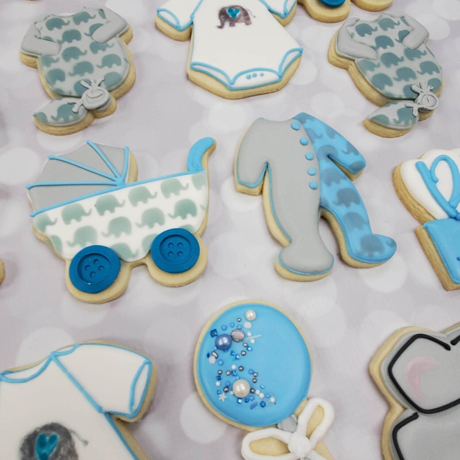 Baby-Themed Sugar Cookies