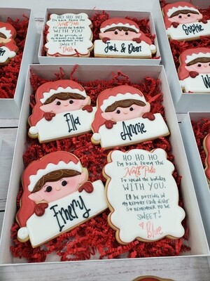 Elf On The Shelf Sugar Cookie