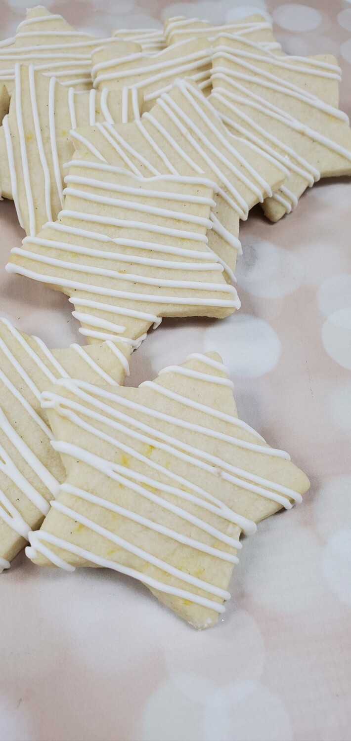 Lemon Shortbread Cookies