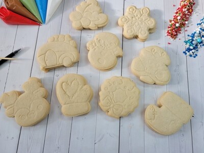 Decorate Your Own - Christmas Sugar Cookies