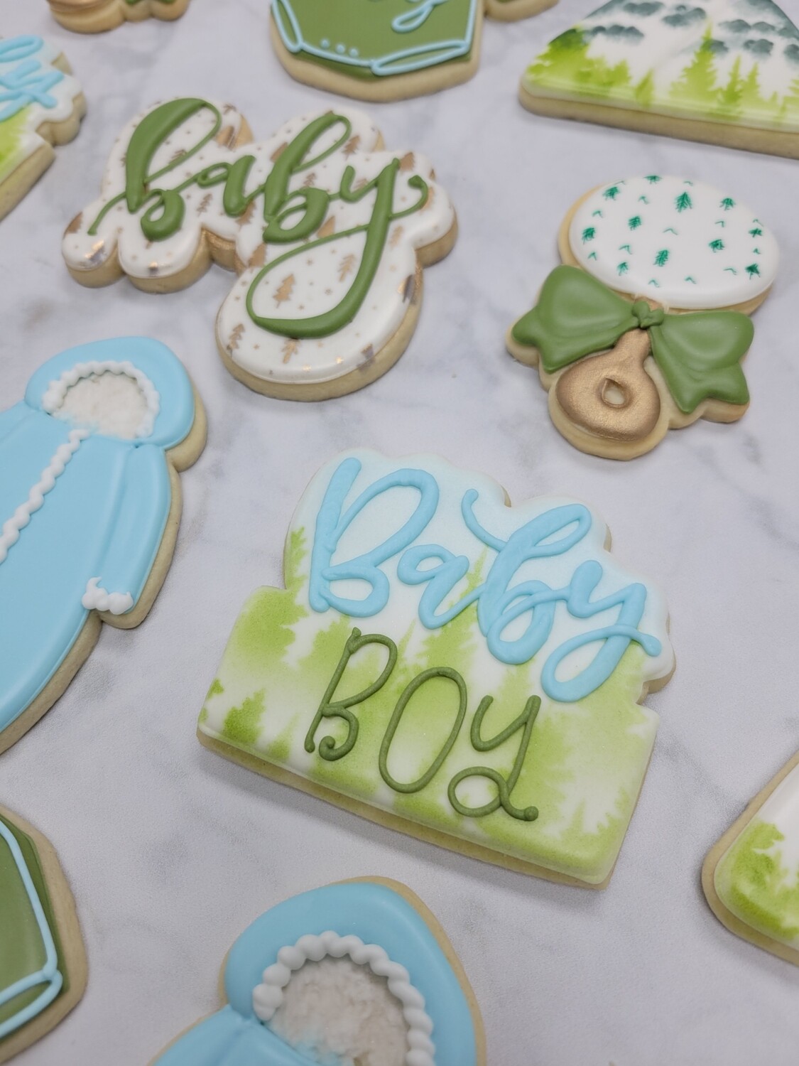 Baby-Themed Sugar Cookies