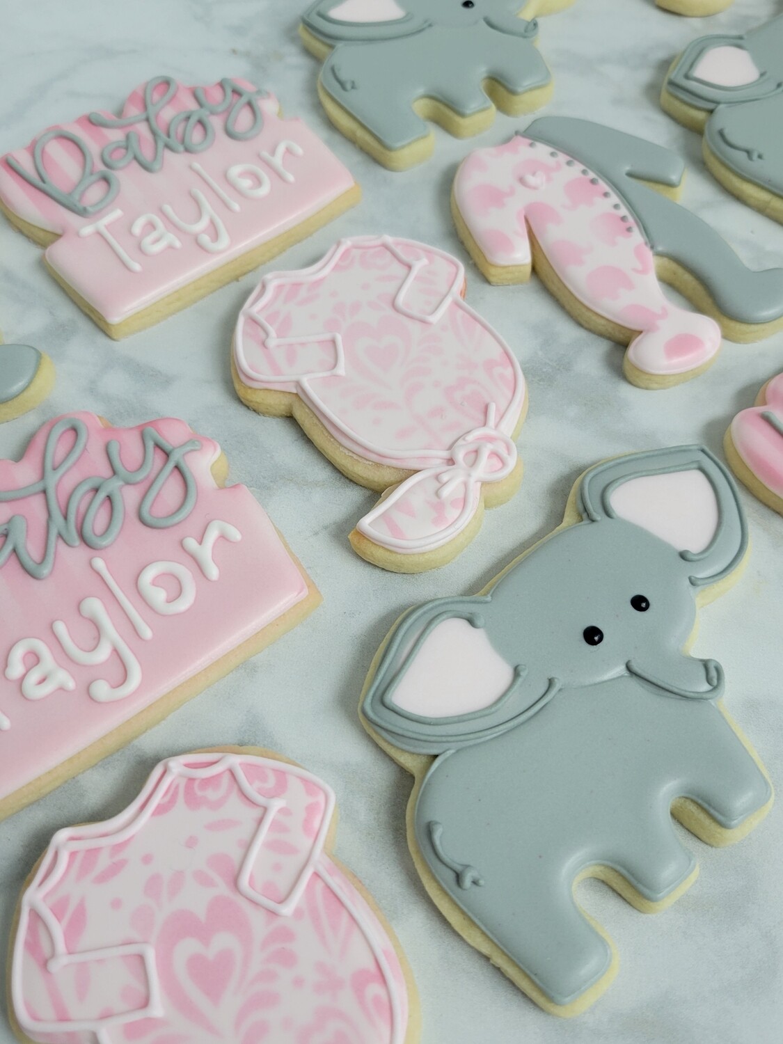 Baby-Themed Sugar Cookies