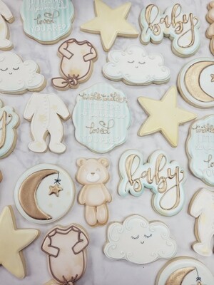 Baby-Themed Sugar Cookies