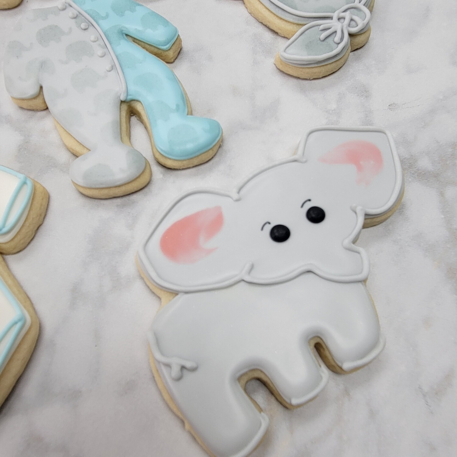 Baby-Themed Sugar Cookies