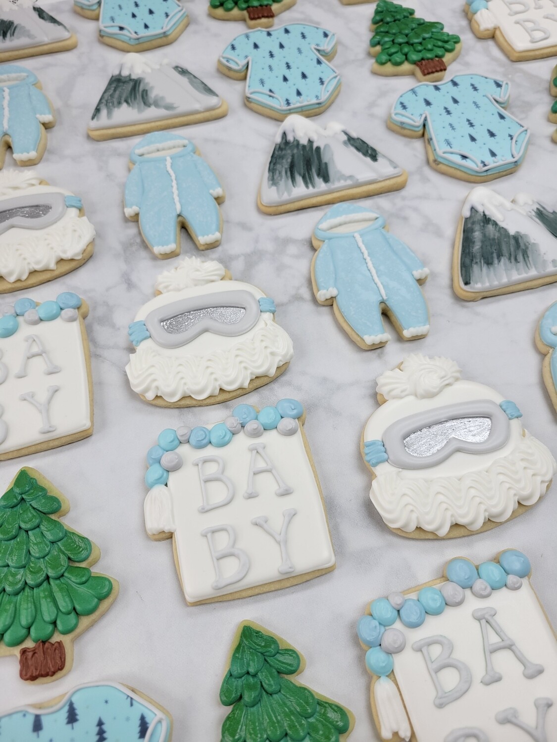 Baby-Themed Sugar Cookies