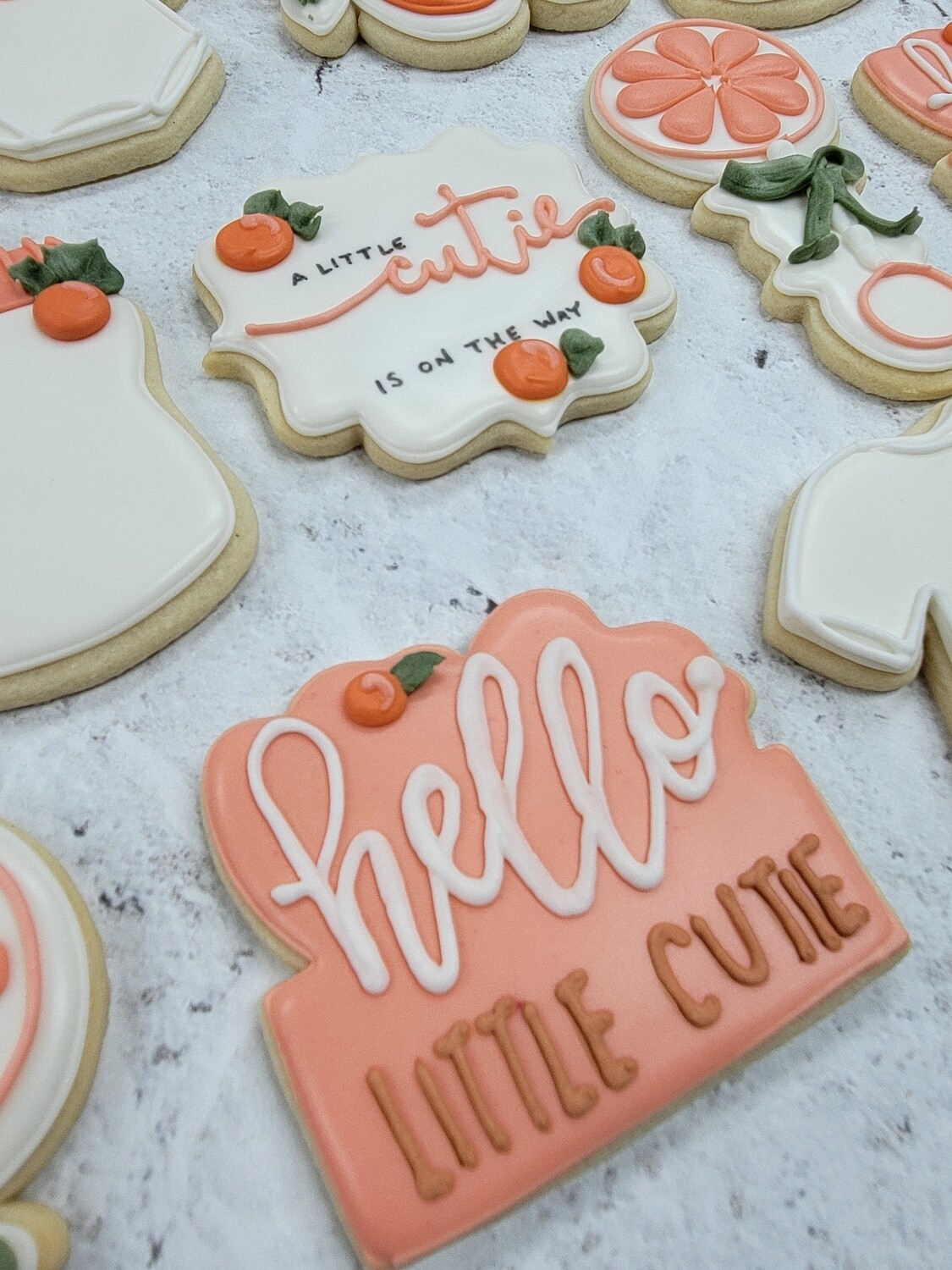 Baby-Themed Sugar Cookies