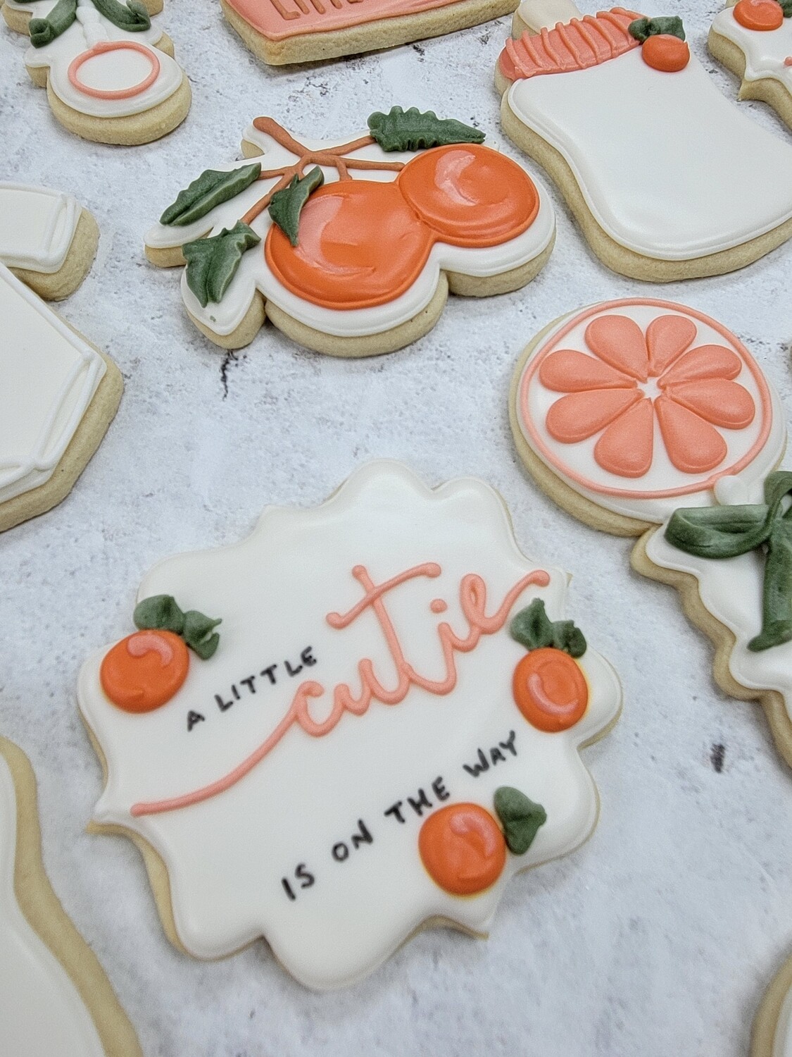 Baby-Themed Sugar Cookies