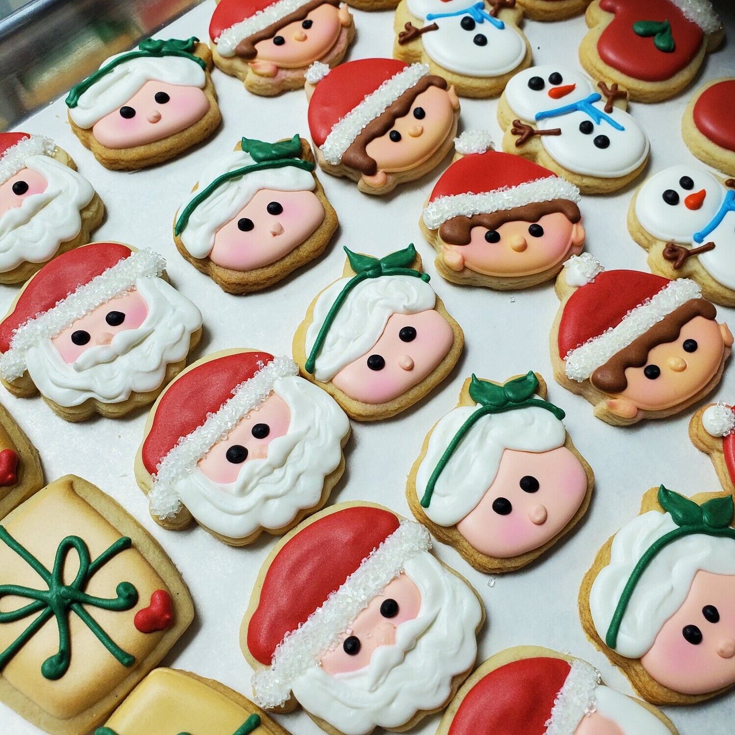 Mini Holiday Sugar Cookies