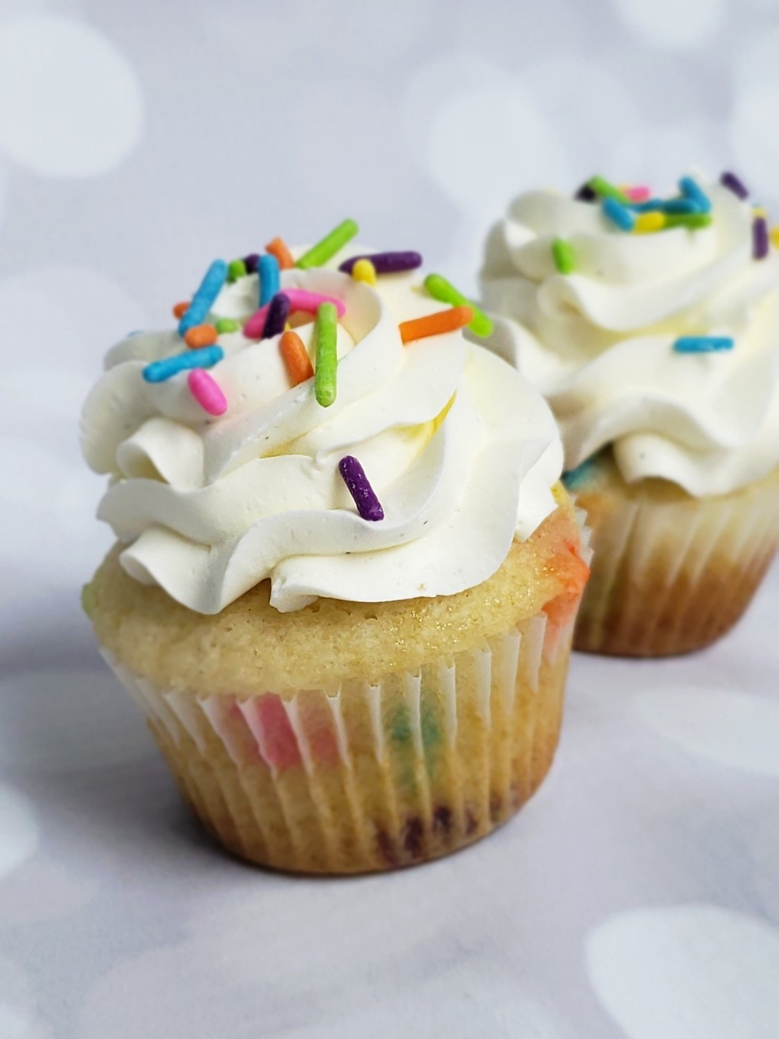 Confetti Cupcakes