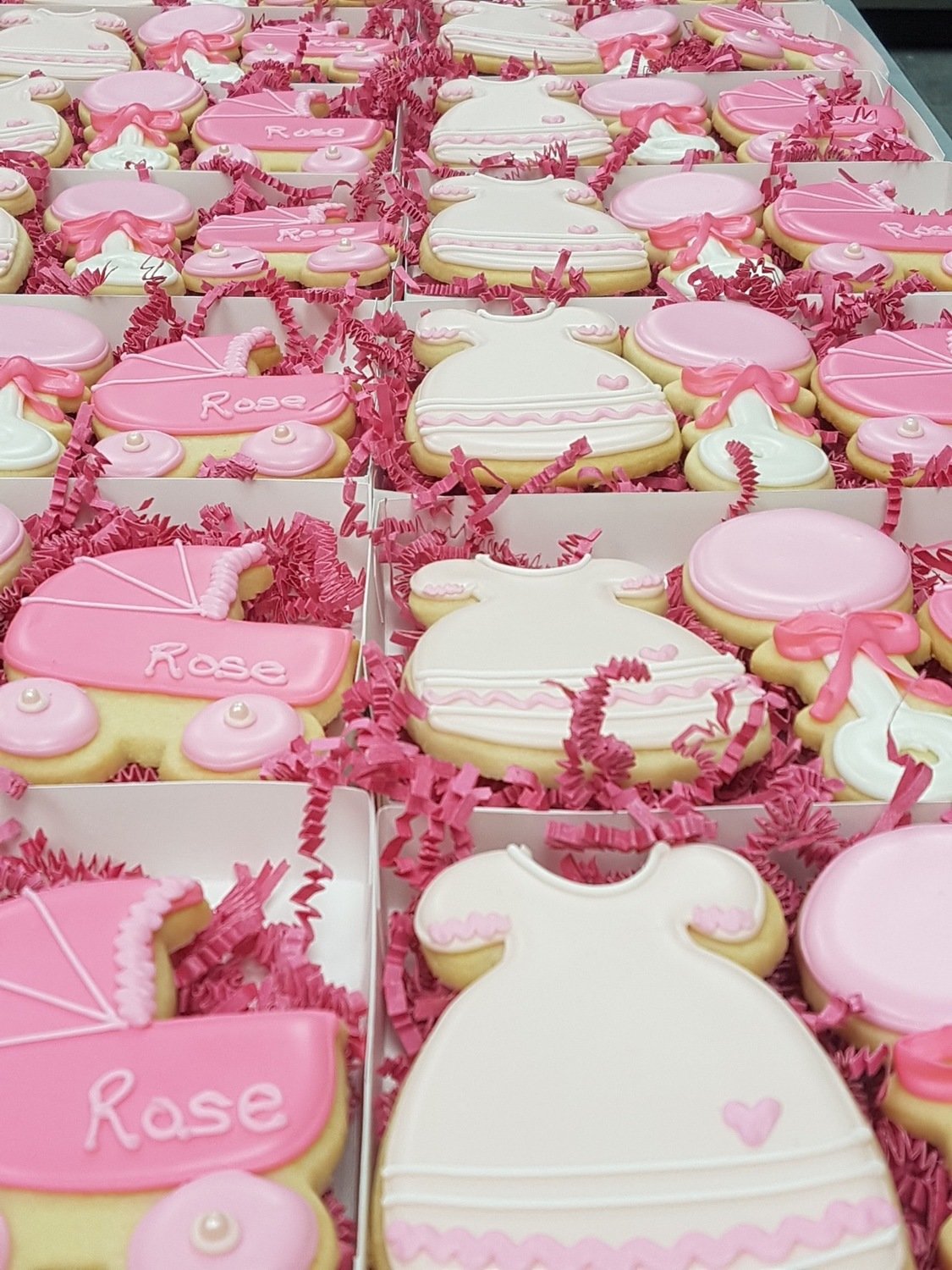 Baby-Themed Sugar Cookies