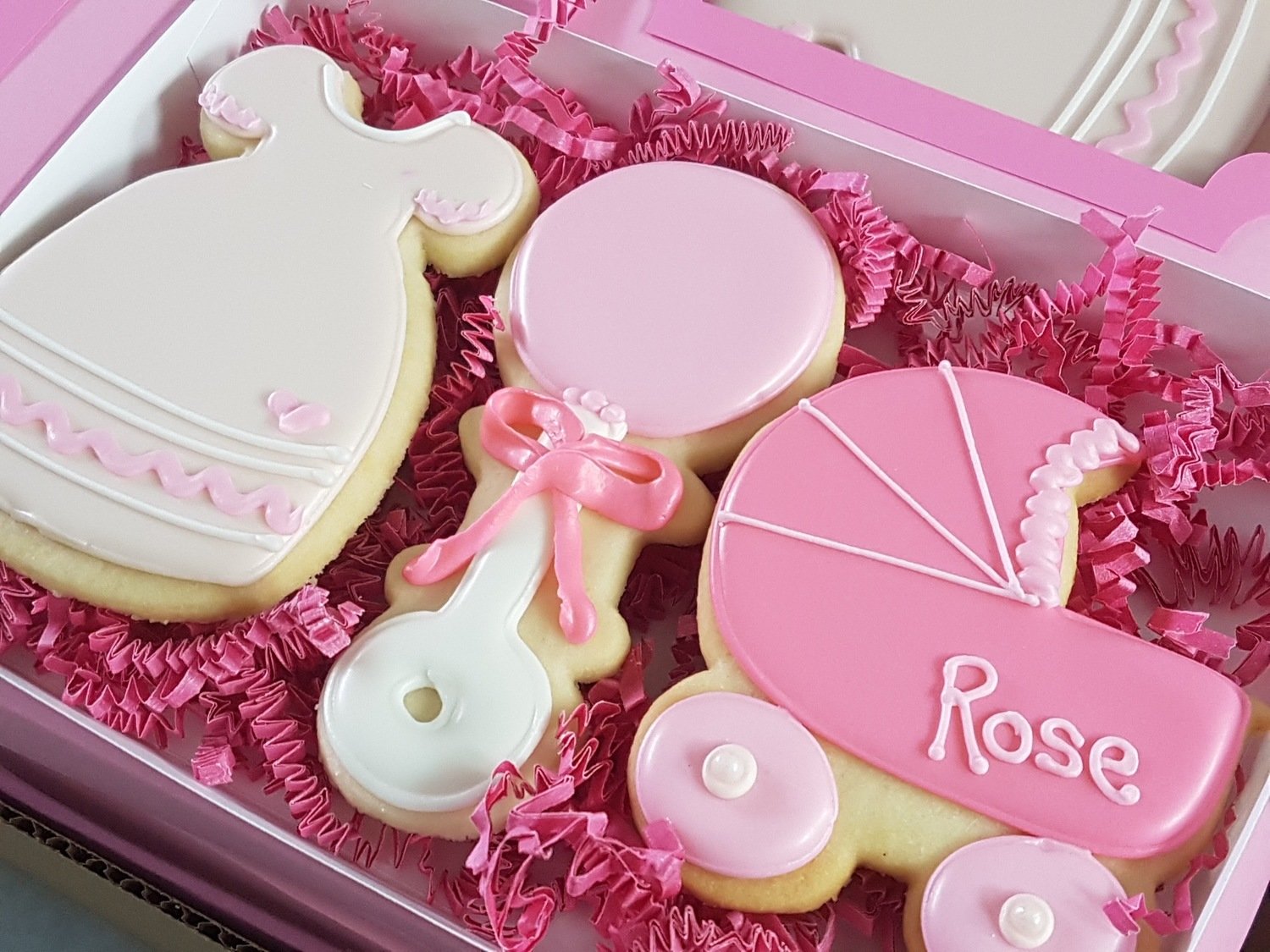 Baby-Themed Sugar Cookies