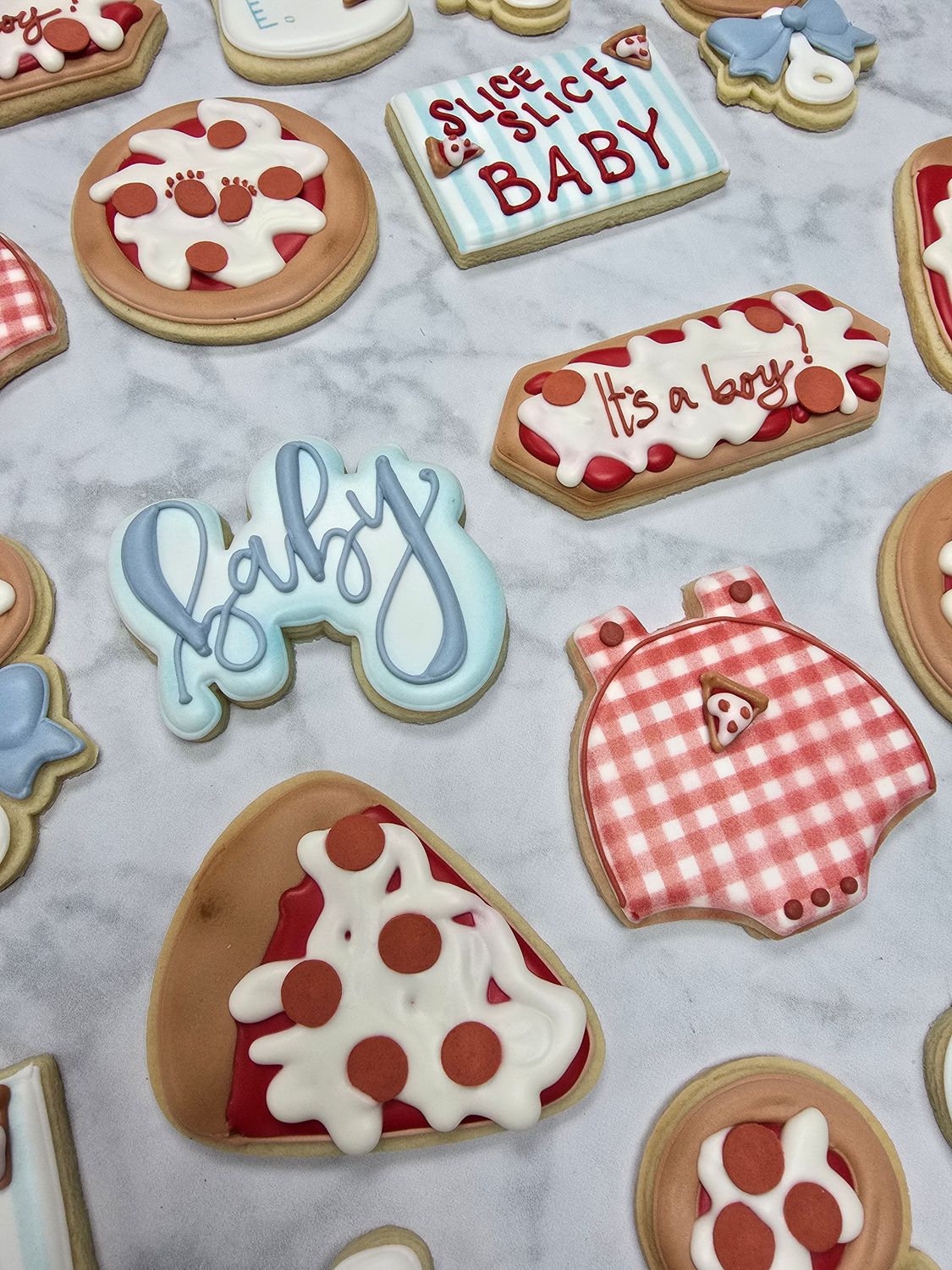 Baby-Themed Sugar Cookies