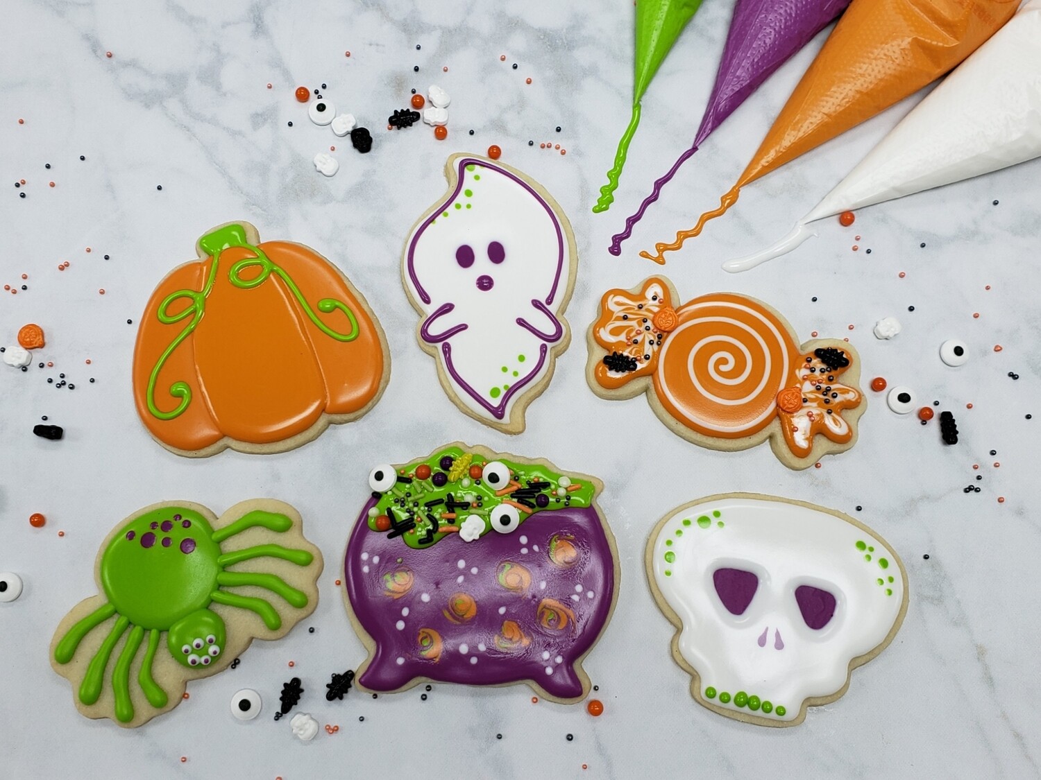 Decorate Your Own Sugar Cookies Kit - Fall & Halloween Editions Decorate Your Own Sugar Cookies Kit - Fall & Halloween Editions