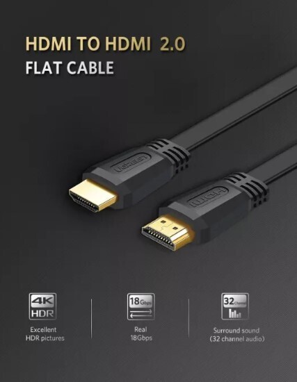 UGREEN HDMI 2.0 Cable 4K HDMI to HDMI