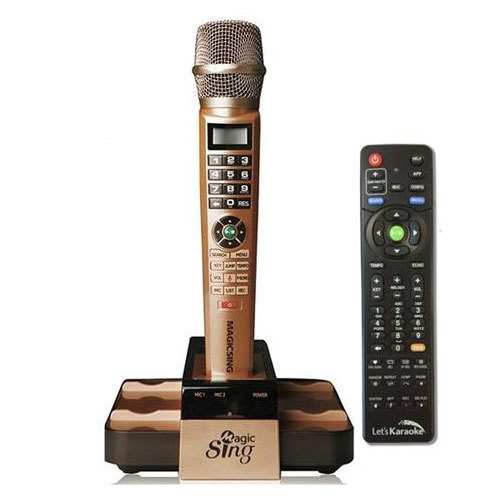 Introducing the world-renowned Karaoke Magic Sing E5! Containing more in-box than you’ll know what to do with! The best Karaoke has to offer! Introducing the world-renowned Karaoke Magic Sing E5! Containing more in-box than you’ll know what to do with! The best Karaoke has to offer!