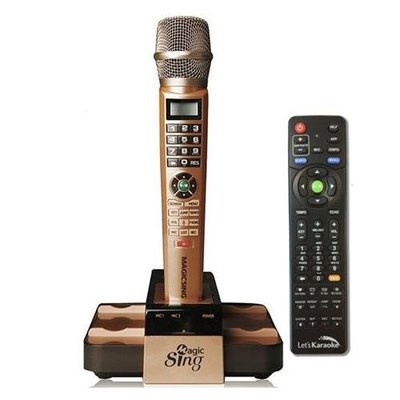 Introducing the world-renowned Karaoke Magic Sing E5! Containing more in-box than you’ll know what to do with! The best Karaoke has to offer!