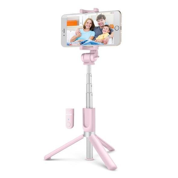 3 in 1 Wireless Bluetooth Selfie Stick With Extendable Mini Tripod