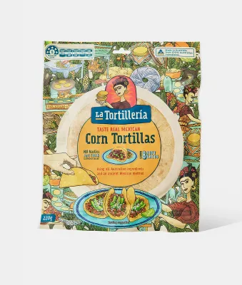 La Tortilleria Corn Tortillas 8 Pack
