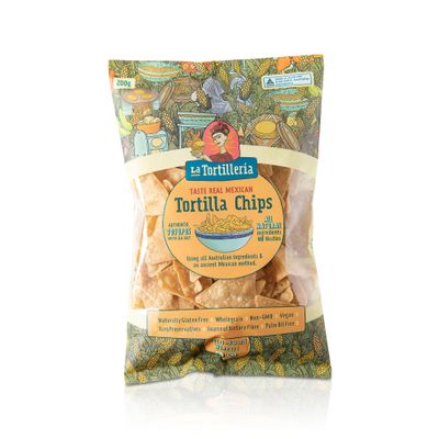 La Tortilleria White Corn Totopos