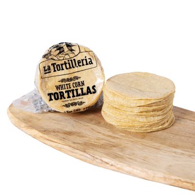 La Tortilleria Corn Tortillas 11cm 500g Pack