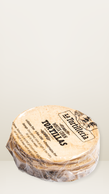 La Tortillería Corn Tortillas 14cm 1kg Pack