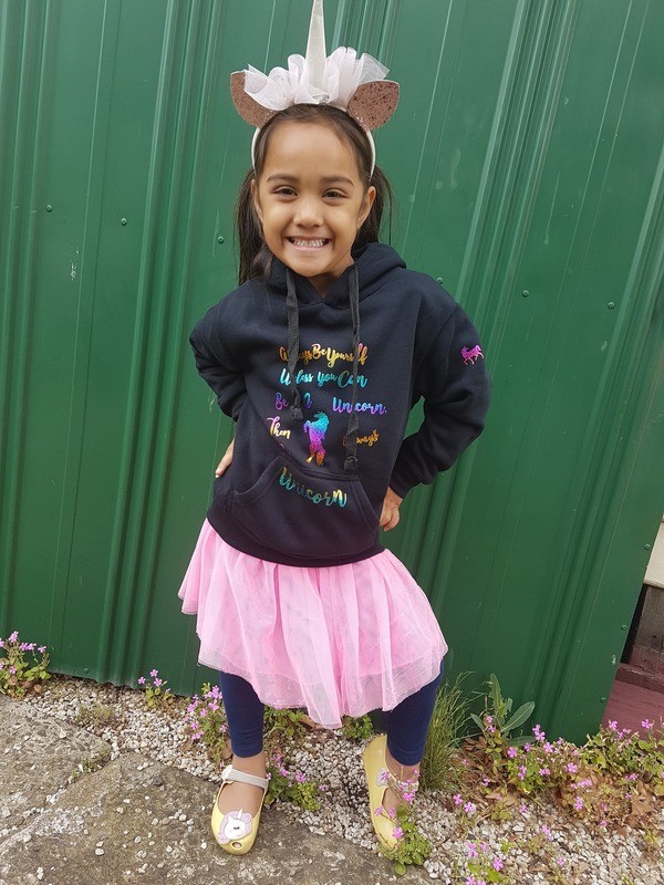 Girls Unicorn Hoodies