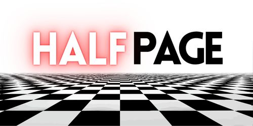 Yearbook Ad - Half Page