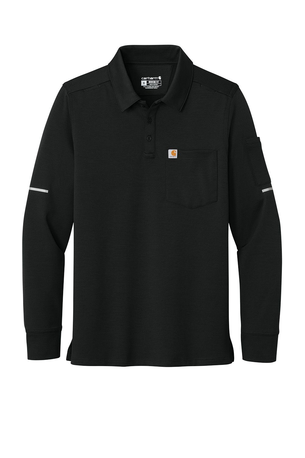 Carhartt® Men's FLD &amp; RSCU Long Sleeve Polo