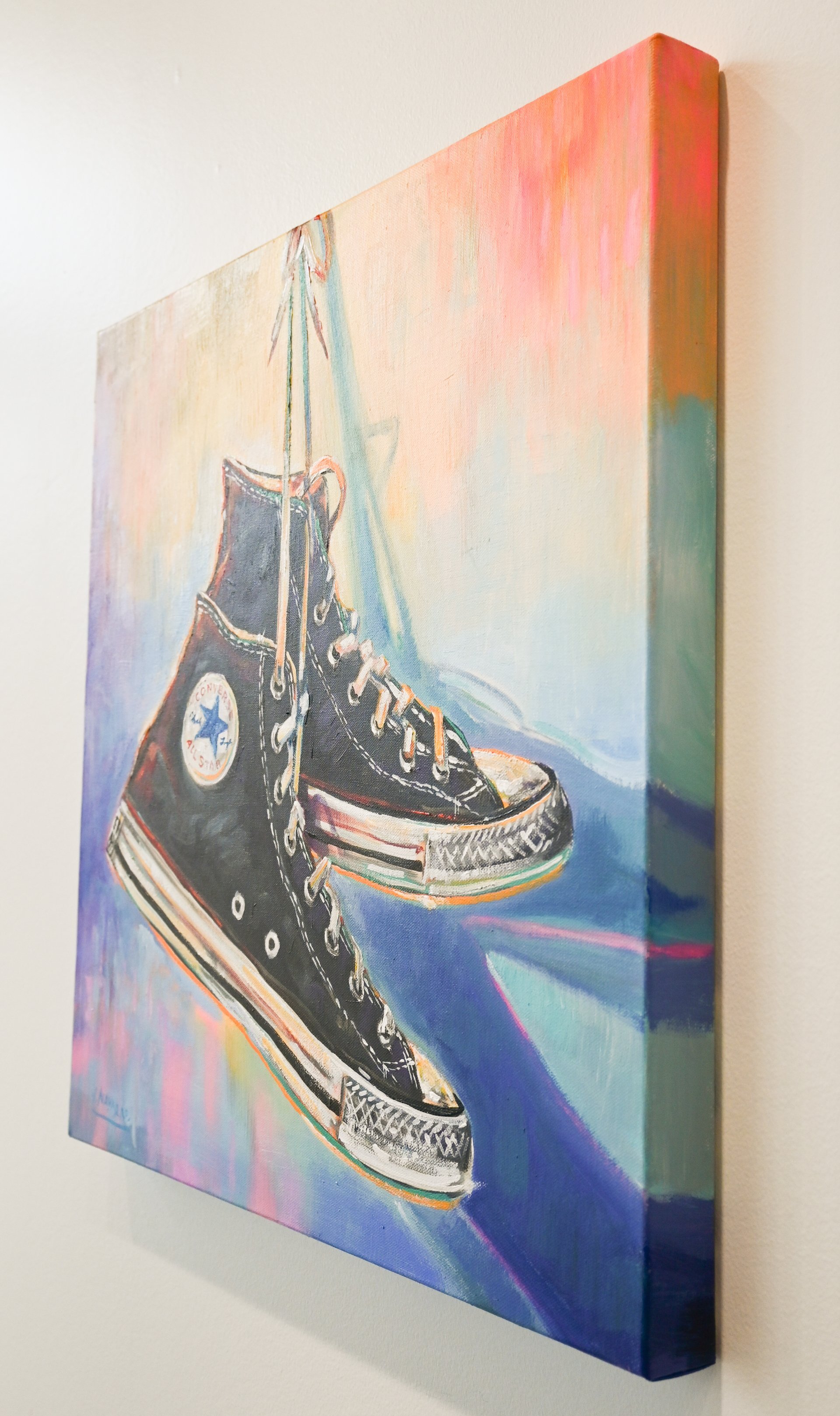 Untitled (Hanging Chucks)