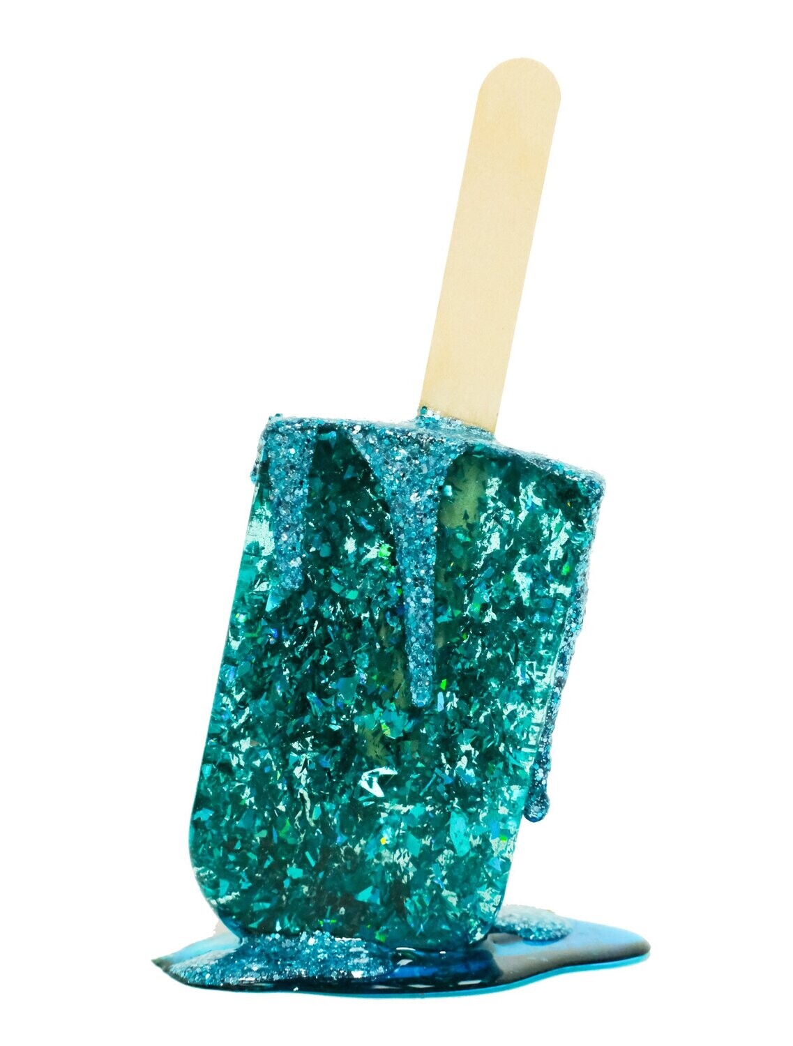 Big Aqua Flake Pop