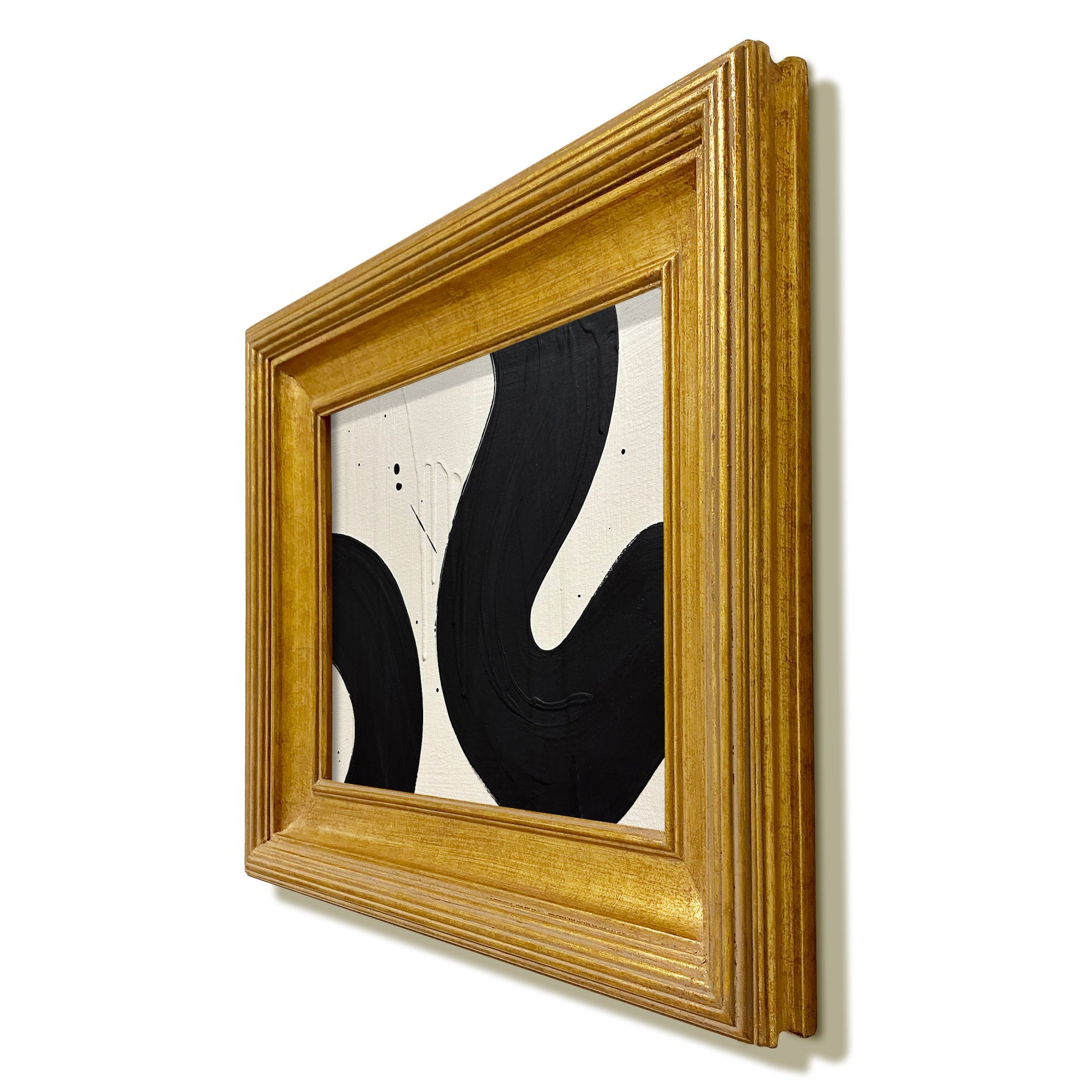 Cream and Black Hebi