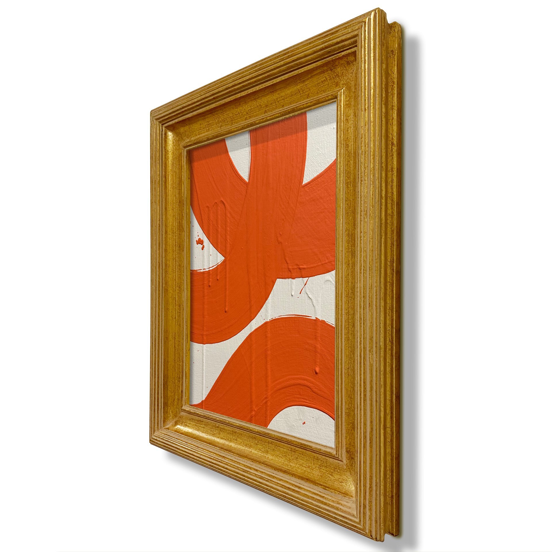 Cream and Orange Hebi