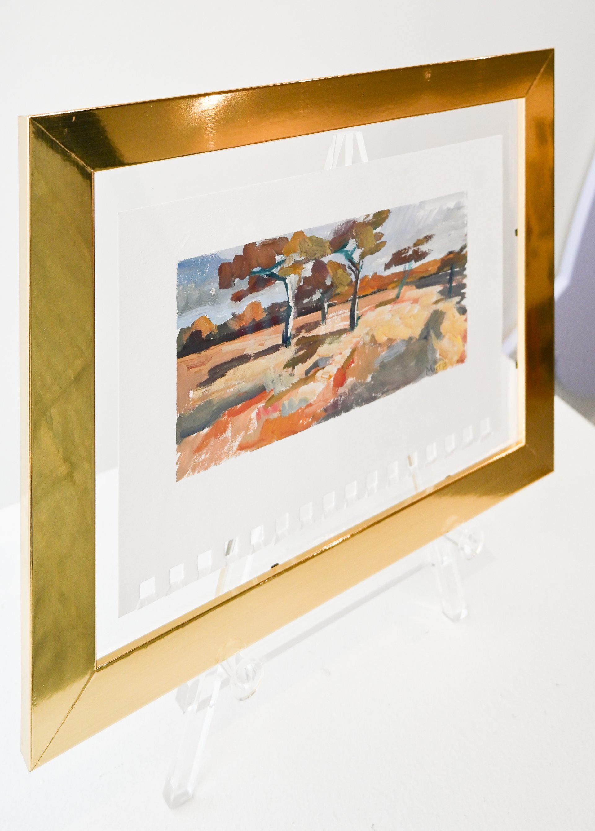 Michigan Field with Trees