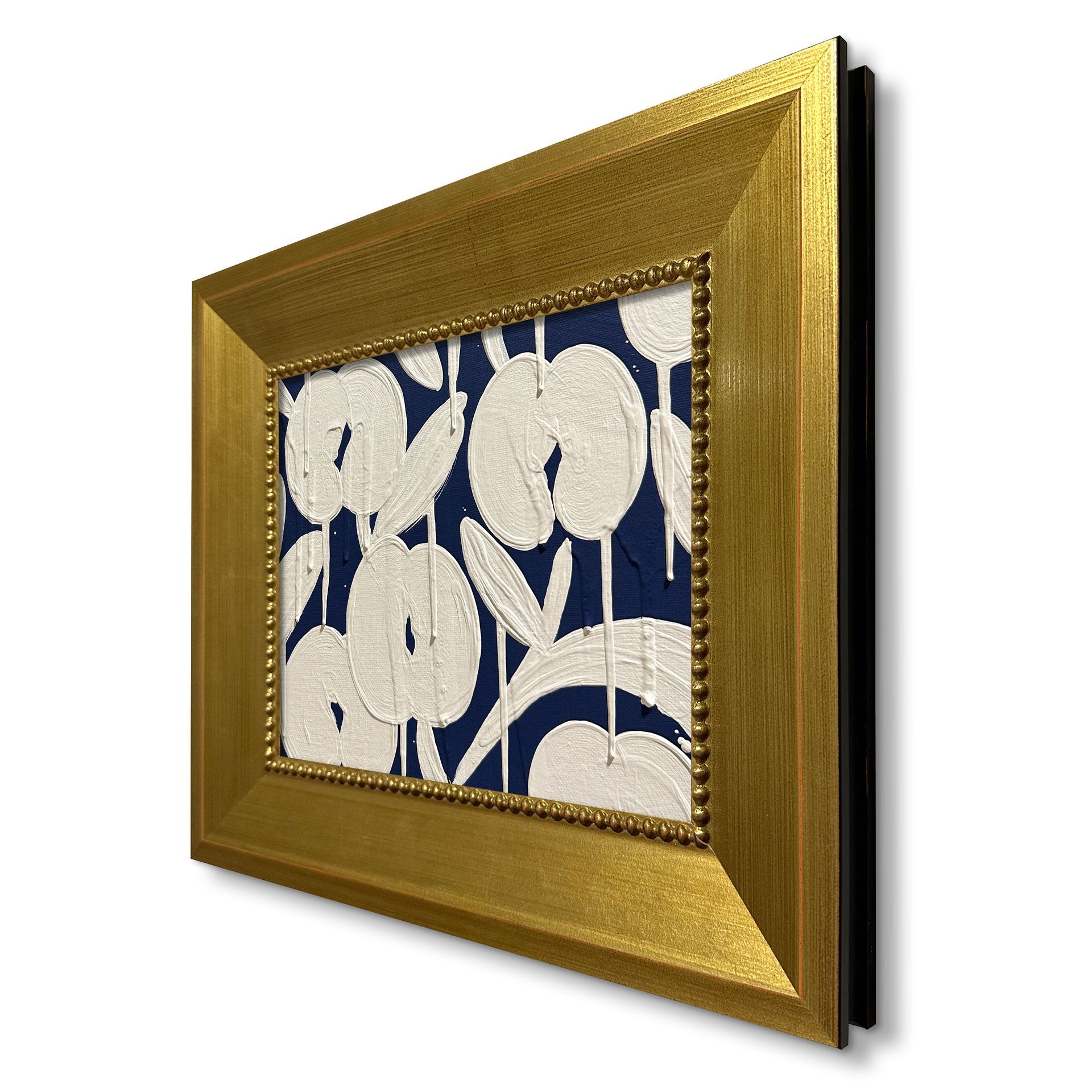 Orchid Mini - Navy and Cream