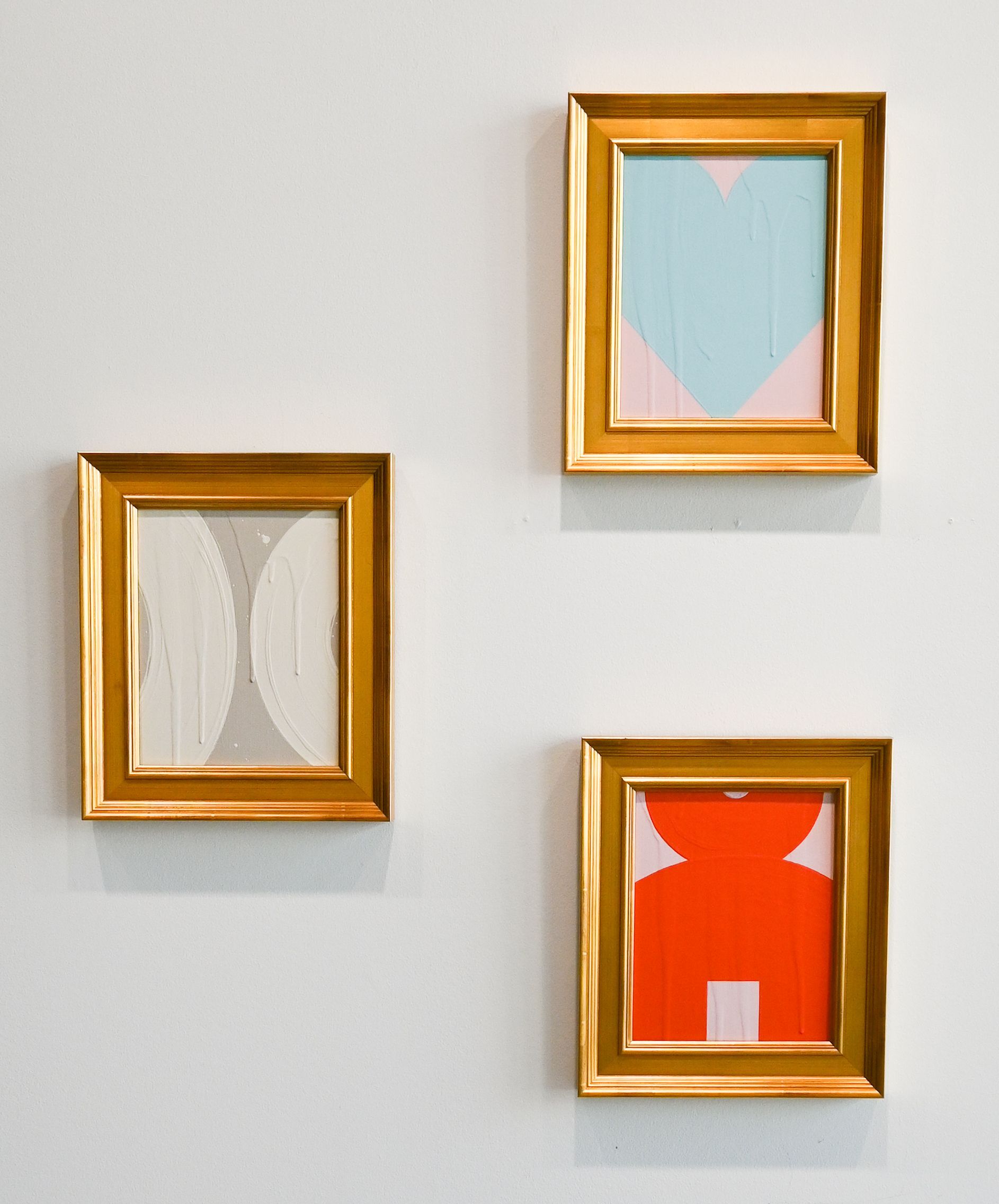 Heart Mini - Sky on Blush