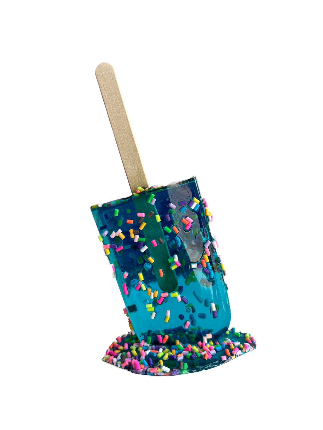 Aqua Sprinkle Pop