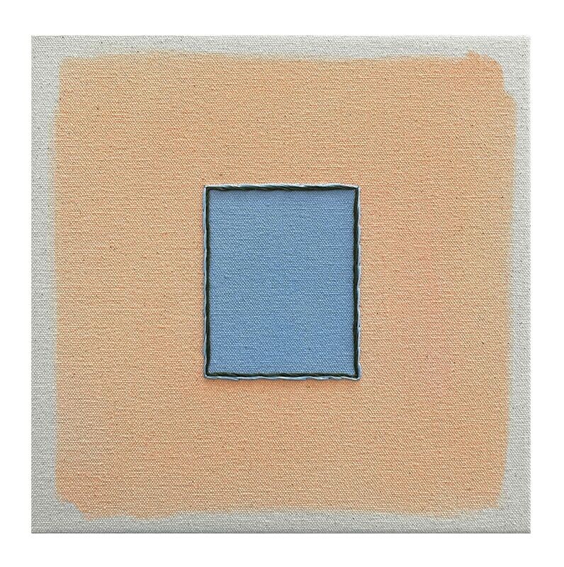 Sky/Peach With Light Blue Box