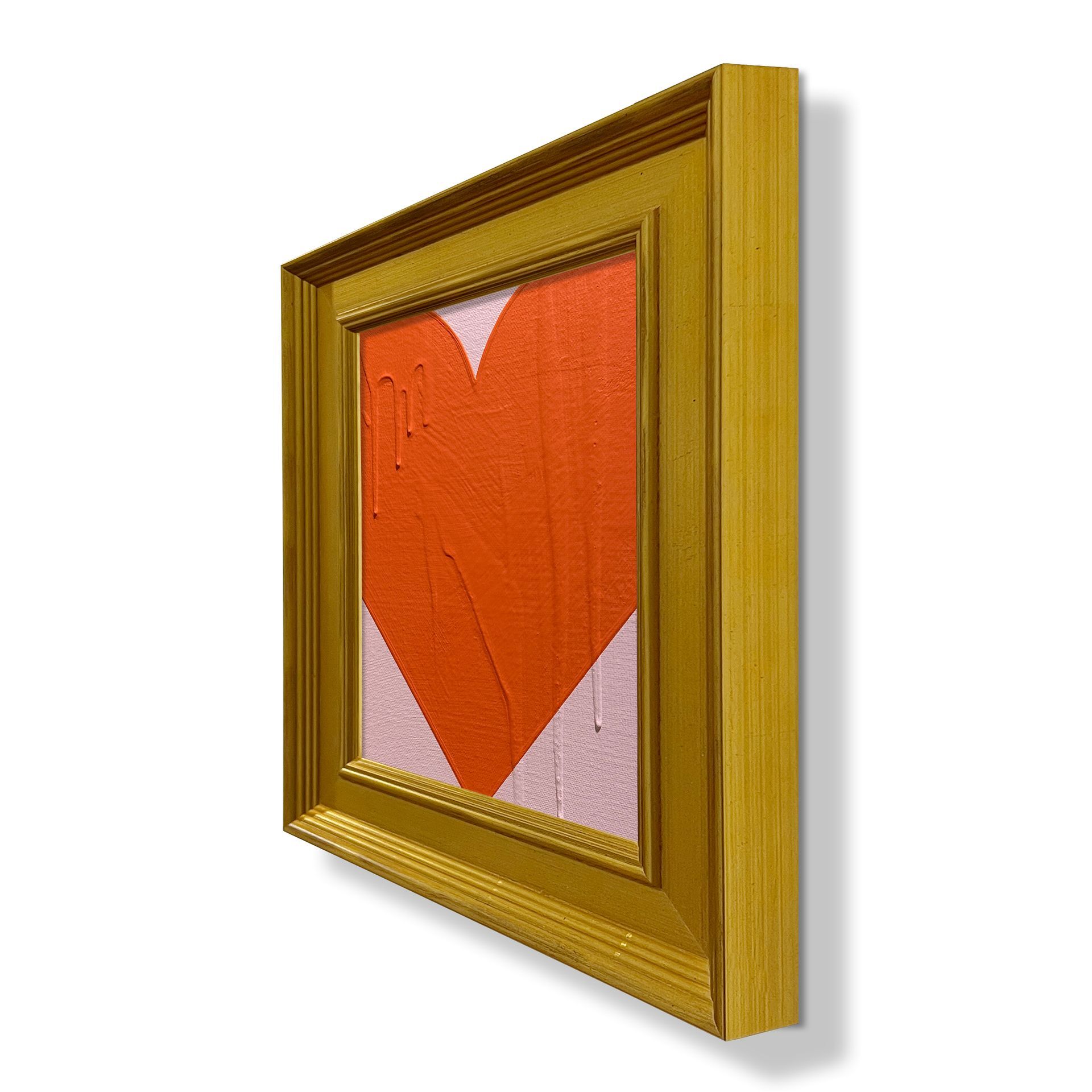 Mini Heart - Light Pink Orange