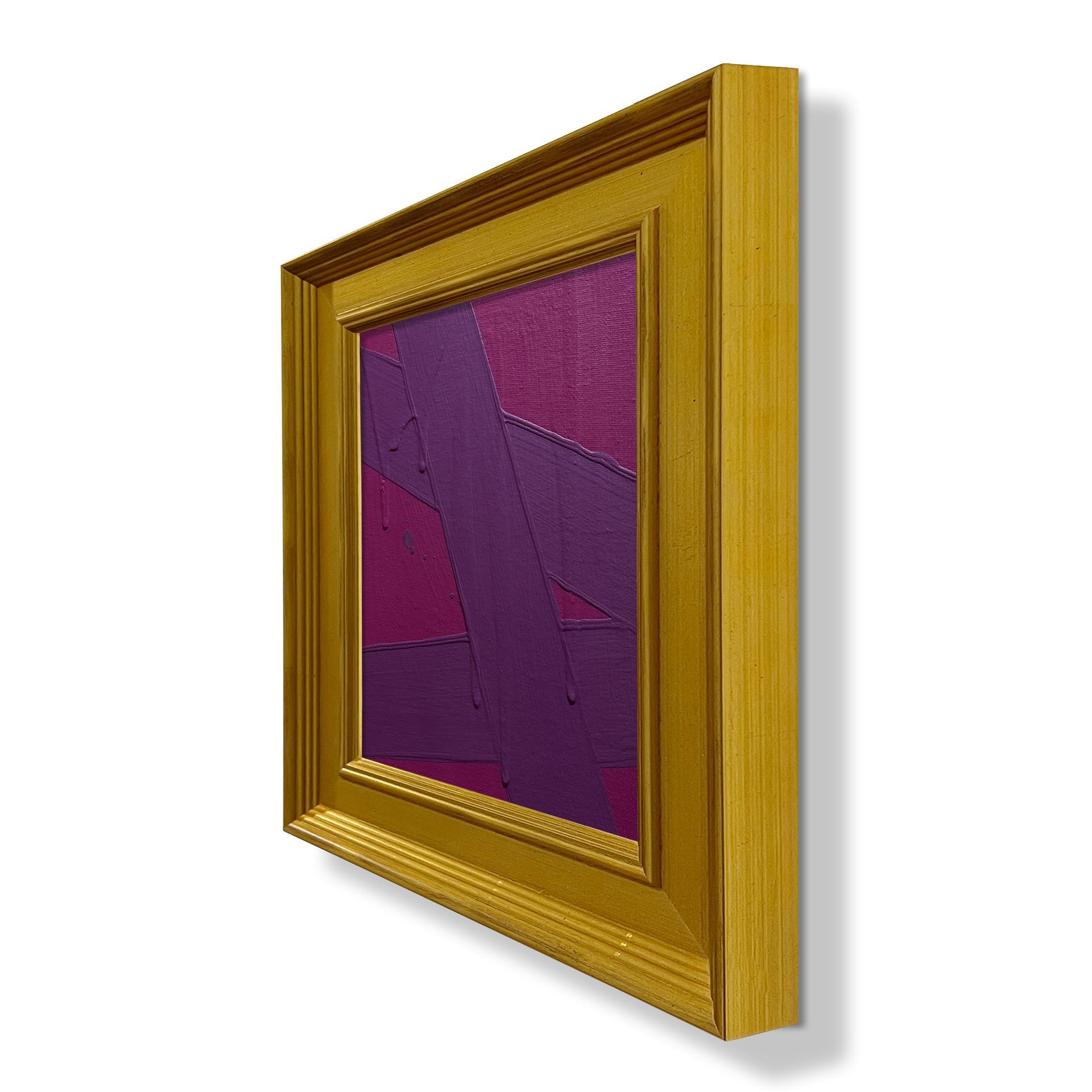 Mini Abstract - Violet Purple