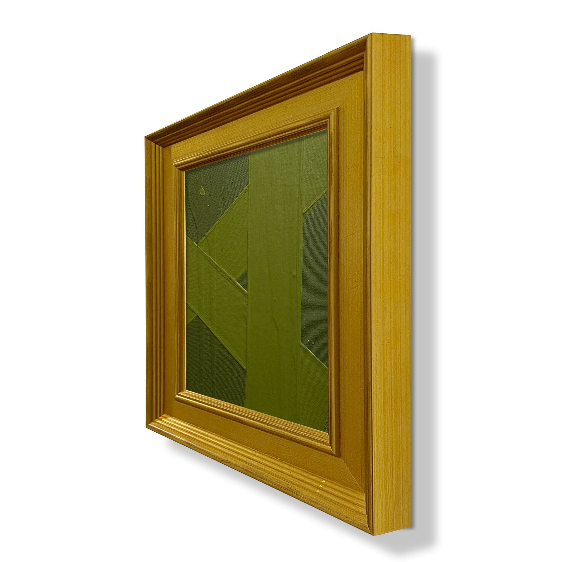 Mini Abstract - Forest Avocado