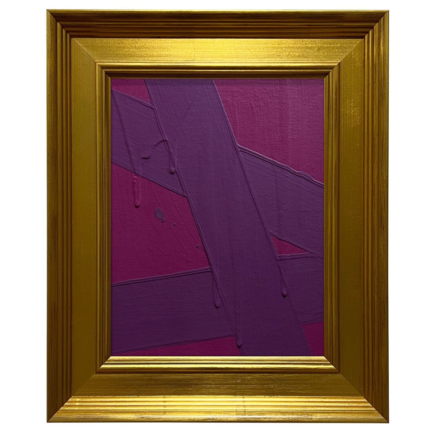 Mini Abstract - Violet Purple
