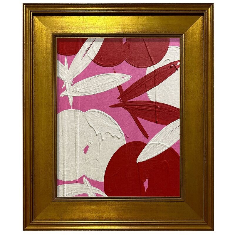 Mini Royal Orchid Pink Cream Red