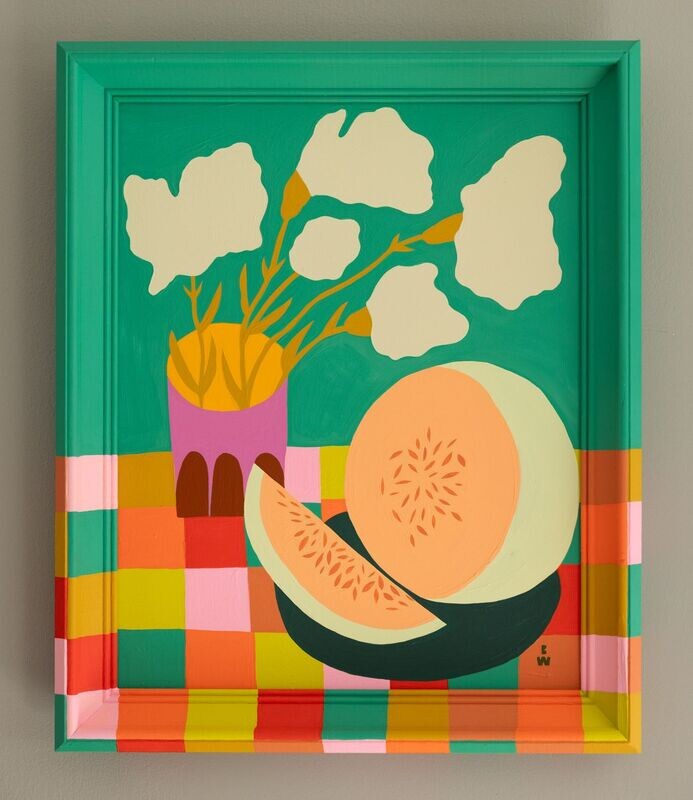Melon and Carnations